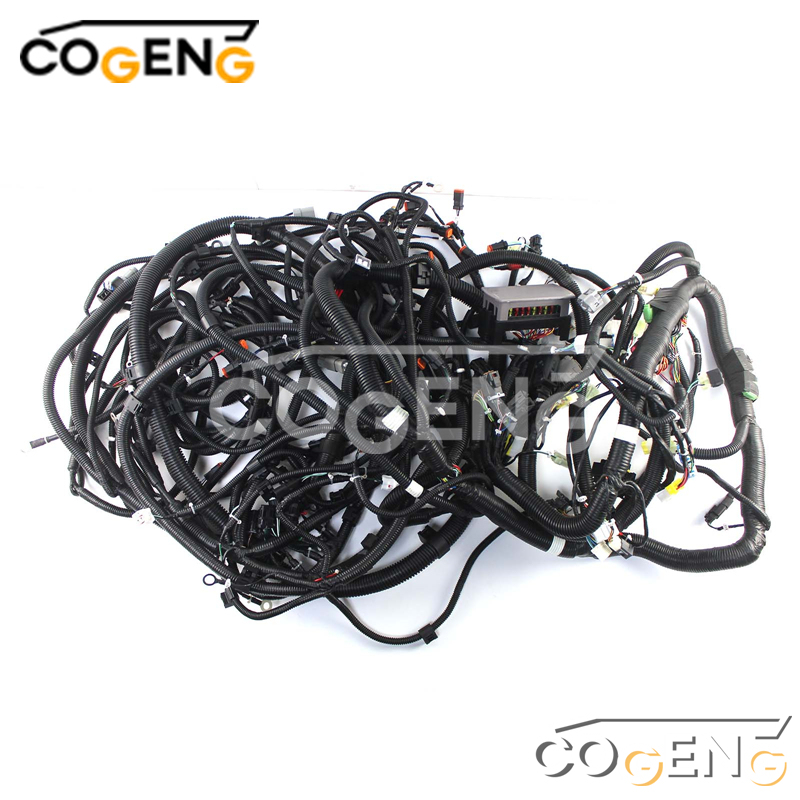 COGENG 208-06-76710 Komatsu Wiring Harness | Direct OEM Replacement for PC400-8 PC450-8,Excavator Solenoid Valve | Excavator Pressure Switch | Excavator Revolution Sensor | Excavator Wiring Harness | Excavator Throttle Motor --- COGENG High-Qulity Parts Service GAOGENG Provider,Main External Wiring Harness 208-06-76710 / 2080676710 for Komatsu PC400-8 PC450-8 Excavator | COGENG High-Quality