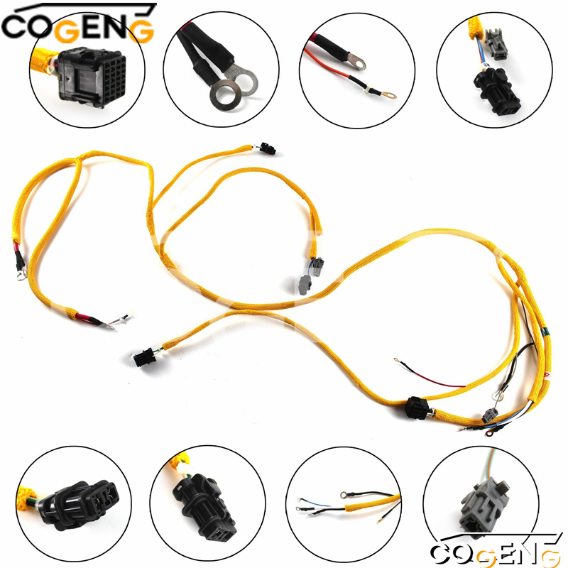 COGENG 20Y-06-25230 & 20Y-06-22860 Komatsu Wiring Harness | Direct OEM Replacement for PC200-6 PC200LC-6 PC270-6,Excavator Solenoid Valve | Excavator Pressure Switch | Excavator Revolution Sensor | Excavator Wiring Harness | Excavator Throttle Motor --- COGENG High-Qulity Parts Service GAOGENG Provider,20Y-06-25230 Wiring Harness Assembly for Komatsu PC200-6 PC270-6 Excavator | Replaces 20Y-06-22860 | COGENG