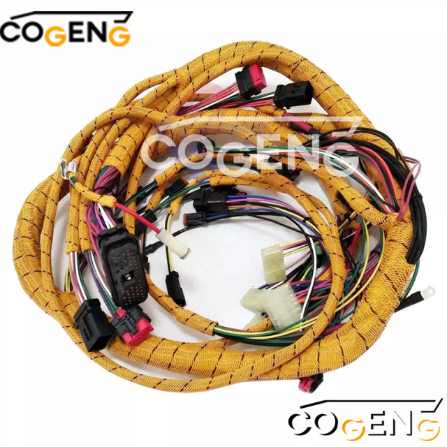COGENG 283-2933 Caterpillar Wiring Harness | Direct OEM Replacement for CAT 330D 330DL,Excavator Solenoid Valve | Excavator Pressure Switch | Excavator Revolution Sensor | Excavator Wiring Harness | Excavator Throttle Motor --- COGENG High-Qulity Parts Service GAOGENG Provider,External Wiring Harness 283-2933 (Replaces 306-8528) for CAT 330D / 336D Excavator (C9) | COGENG Factory