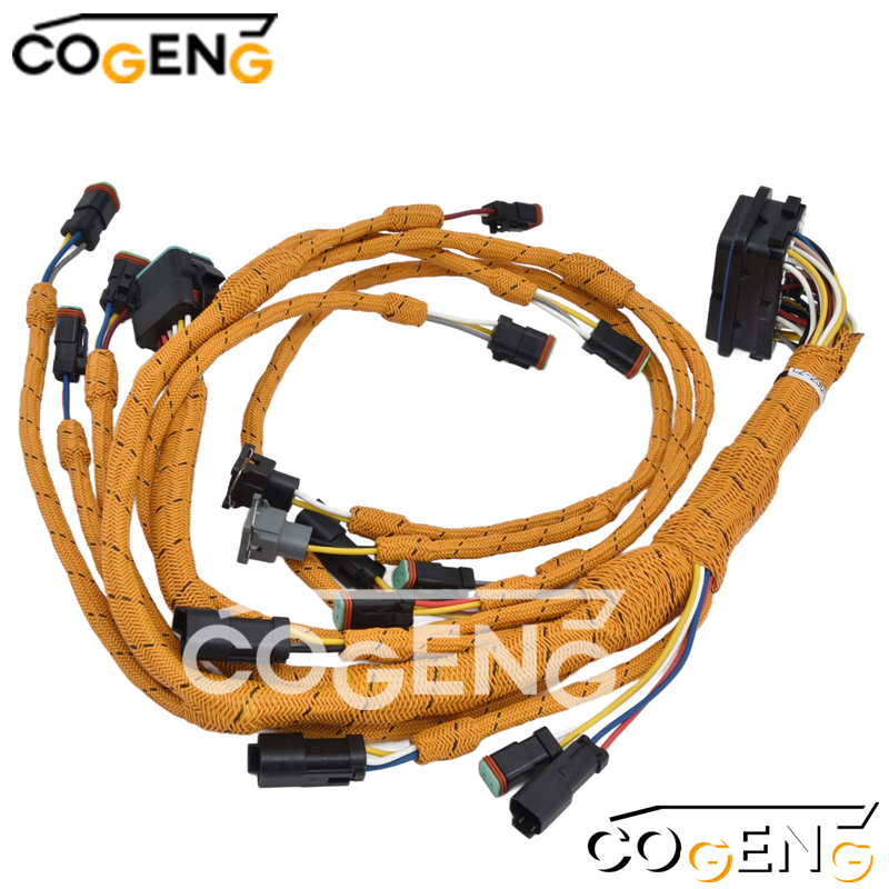 COGENG 195-7226 Caterpillar Wiring Harness | Direct OEM Replacement for CAT C-9 330C 330CFM,Excavator Solenoid Valve | Excavator Pressure Switch | Excavator Revolution Sensor | Excavator Wiring Harness | Excavator Throttle Motor --- COGENG High-Qulity Parts Service GAOGENG Provider,195-7226 Engine Wire Harness for CAT C9 Excavator 330C, 330CFM (High Quality COGENG Replacement)