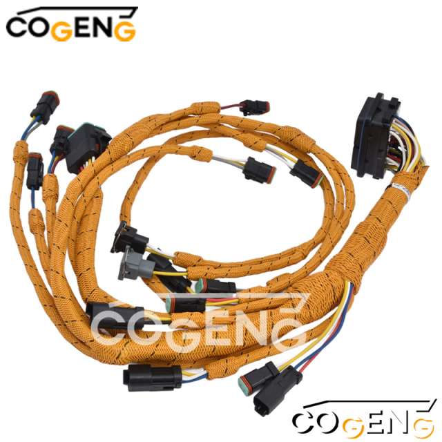 COGENG 195-7226 Caterpillar Wiring Harness | Direct OEM Replacement for CAT C-9 330C 330CFM,Excavator Solenoid Valve | Excavator Pressure Switch | Excavator Revolution Sensor | Excavator Wiring Harness | Excavator Throttle Motor --- COGENG High-Qulity Parts Service GAOGENG Provider,195-7226 Engine Wire Harness for CAT C9 Excavator 330C, 330CFM (High Quality COGENG Replacement)