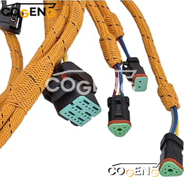 COGENG 195-7226 Caterpillar Wiring Harness | Direct OEM Replacement for CAT C-9 330C 330CFM,Excavator Solenoid Valve | Excavator Pressure Switch | Excavator Revolution Sensor | Excavator Wiring Harness | Excavator Throttle Motor --- COGENG High-Qulity Parts Service GAOGENG Provider,195-7226 Engine Wire Harness for CAT C9 Excavator 330C, 330CFM (High Quality COGENG Replacement)