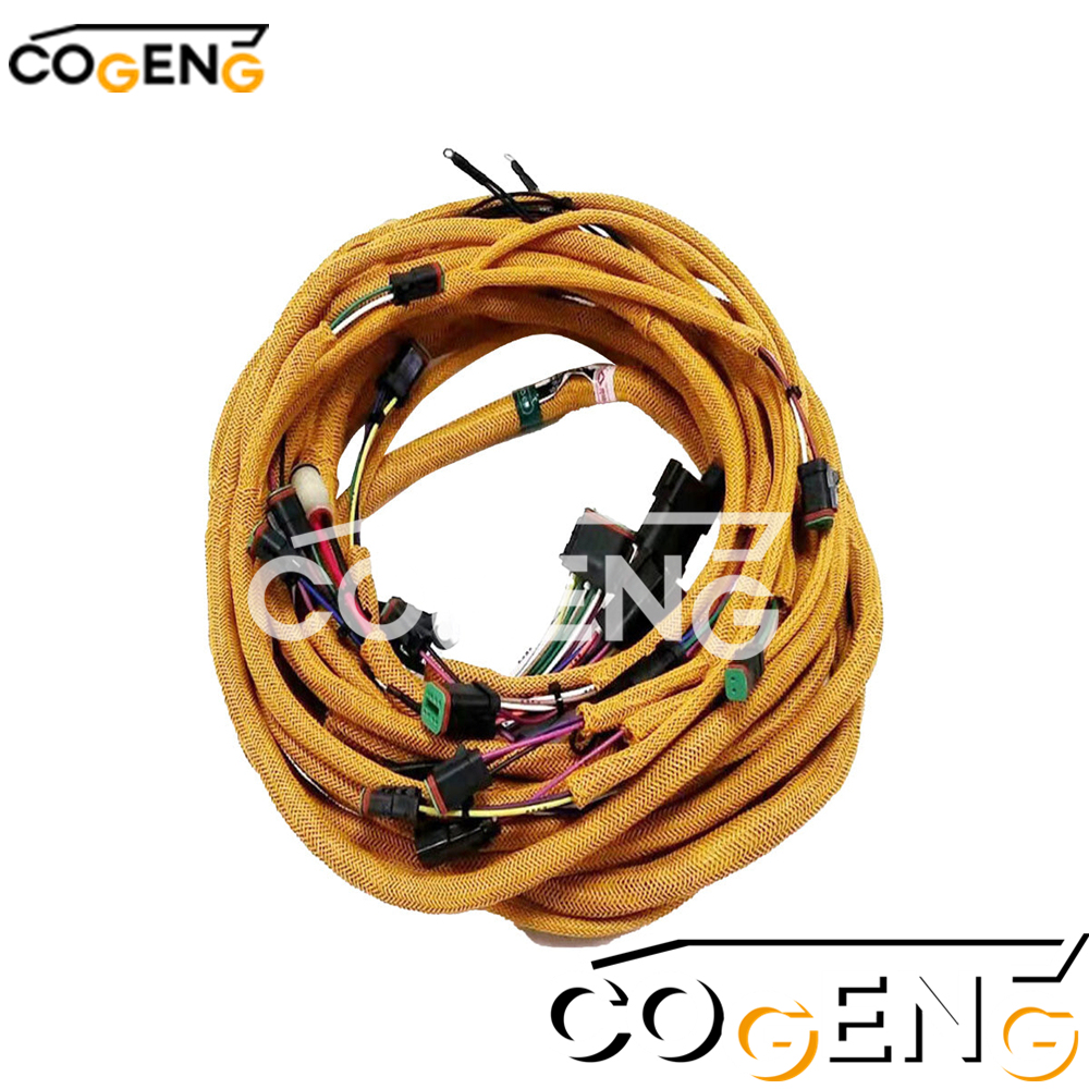 COGENG 216-2129 & 216-2134 Caterpillar Wiring Harness | Direct OEM Replacement for CAT 365B 365BII 365BL,Excavator Solenoid Valve | Excavator Pressure Switch | Excavator Revolution Sensor | Excavator Wiring Harness | Excavator Throttle Motor --- COGENG High-Qulity Parts Service GAOGENG Provider,Engine Wiring Harness Set (216-2129 & 216-2134) for Caterpillar CAT 365B, 365BII, 365BL Excavators - COGENG Quality