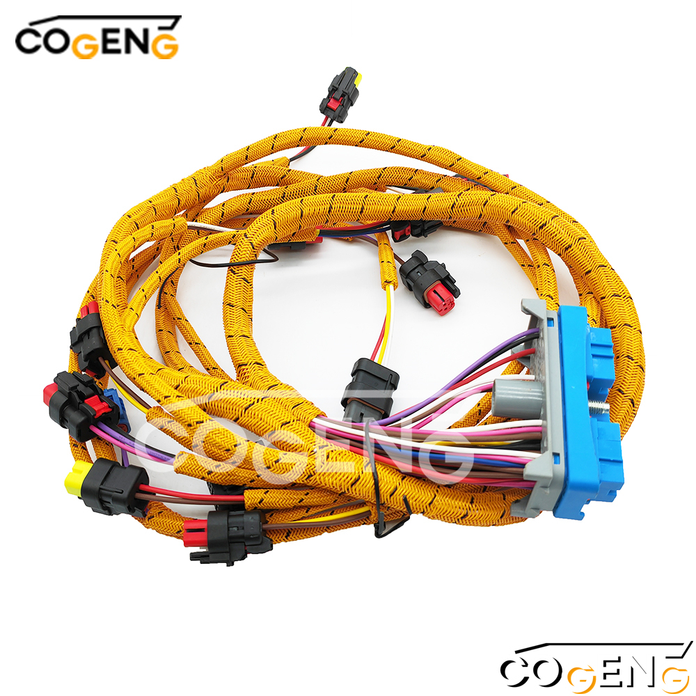 COGENG 296-4617 Caterpillar Wiring Harness | Direct OEM Replacement for CAT 320D 323D,Excavator Solenoid Valve | Excavator Pressure Switch | Excavator Revolution Sensor | Excavator Wiring Harness | Excavator Throttle Motor --- COGENG High-Qulity Parts Service GAOGENG Provider,Caterpillar 296-4617 Wiring Harness Original Wire Harness Applicable to CAT 320D/323D Excavator Full Vehicle Circuit