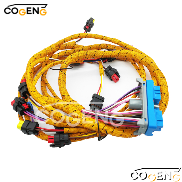 COGENG 296-4617 Caterpillar Wiring Harness | Direct OEM Replacement for CAT 320D 323D,Excavator Solenoid Valve | Excavator Pressure Switch | Excavator Revolution Sensor | Excavator Wiring Harness | Excavator Throttle Motor --- COGENG High-Qulity Parts Service GAOGENG Provider,Caterpillar 296-4617 Wiring Harness Original Wire Harness Applicable to CAT 320D/323D Excavator Full Vehicle Circuit