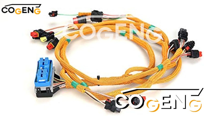 COGENG 296-4617 Caterpillar Wiring Harness | Direct OEM Replacement for CAT 320D 323D,Excavator Solenoid Valve | Excavator Pressure Switch | Excavator Revolution Sensor | Excavator Wiring Harness | Excavator Throttle Motor --- COGENG High-Qulity Parts Service GAOGENG Provider,Caterpillar 296-4617 Wiring Harness Original Wire Harness Applicable to CAT 320D/323D Excavator Full Vehicle Circuit