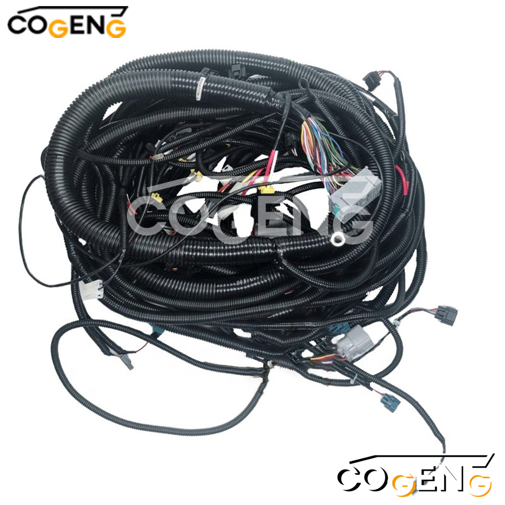 COGENG 0003836 Hitachi Wiring Harness | Direct OEM Replacement for ZX330 ZX370,Excavator Solenoid Valve | Excavator Pressure Switch | Excavator Revolution Sensor | Excavator Wiring Harness | Excavator Throttle Motor --- COGENG High-Qulity Parts Service GAOGENG Provider,COGENG OEM-Compatible Main Wiring Harness for Hitachi ZX330/ZX370 Excavators | Replaces 0003836