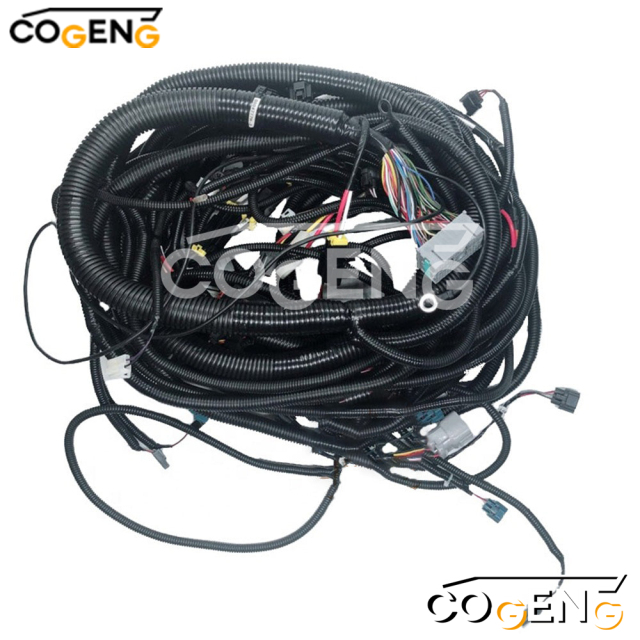 COGENG 0003836 Hitachi Wiring Harness | Direct OEM Replacement for ZX330 ZX370,Excavator Solenoid Valve | Excavator Pressure Switch | Excavator Revolution Sensor | Excavator Wiring Harness | Excavator Throttle Motor --- COGENG High-Qulity Parts Service GAOGENG Provider,COGENG OEM-Compatible Main Wiring Harness for Hitachi ZX330/ZX370 Excavators | Replaces 0003836