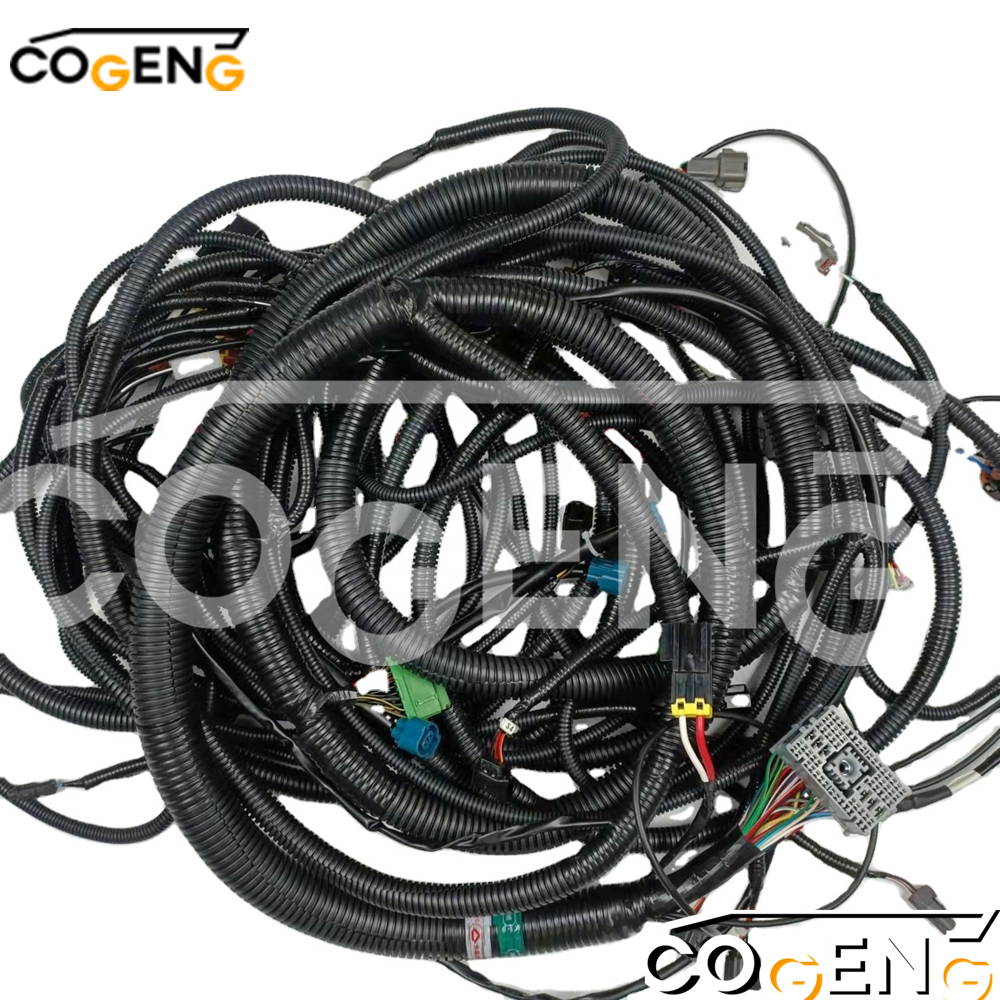 COGENG 0003836 Hitachi Wiring Harness | Direct OEM Replacement for ZX330 ZX370,Excavator Solenoid Valve | Excavator Pressure Switch | Excavator Revolution Sensor | Excavator Wiring Harness | Excavator Throttle Motor --- COGENG High-Qulity Parts Service GAOGENG Provider,COGENG OEM-Compatible Main Wiring Harness for Hitachi ZX330/ZX370 Excavators | Replaces 0003836