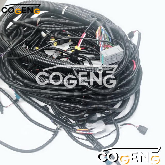 COGENG 0003836 Hitachi Wiring Harness | Direct OEM Replacement for ZX330 ZX370,Excavator Solenoid Valve | Excavator Pressure Switch | Excavator Revolution Sensor | Excavator Wiring Harness | Excavator Throttle Motor --- COGENG High-Qulity Parts Service GAOGENG Provider,COGENG OEM-Compatible Main Wiring Harness for Hitachi ZX330/ZX370 Excavators | Replaces 0003836