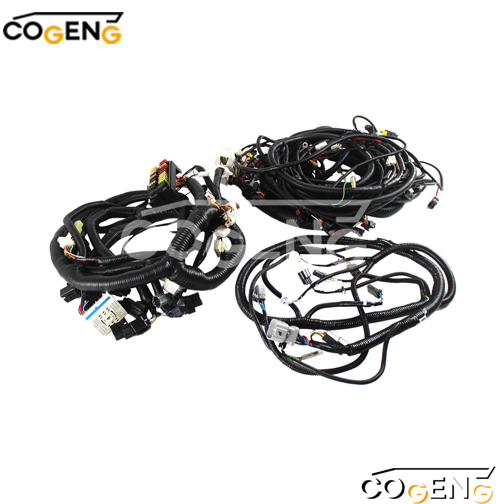 COGENG 0001044 & 0001049 Hitachi Wiring Harness | Direct OEM Replacement for EX100-2 EX120-2 EX200-2,Excavator Solenoid Valve | Excavator Pressure Switch | Excavator Revolution Sensor | Excavator Wiring Harness | Excavator Throttle Motor --- COGENG High-Qulity Parts Service GAOGENG Provider,COGENG Hitachi Harness 0001044 & 0001049 | Main Wiring Pai