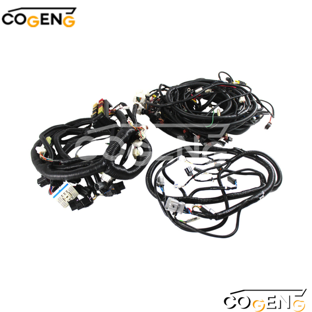 COGENG 0001044 & 0001049 Hitachi Wiring Harness | Direct OEM Replacement for EX100-2 EX120-2 EX200-2,Excavator Solenoid Valve | Excavator Pressure Switch | Excavator Revolution Sensor | Excavator Wiring Harness | Excavator Throttle Motor --- COGENG High-Qulity Parts Service GAOGENG Provider,COGENG Hitachi Harness 0001044 & 0001049 | Main Wiring Pai