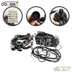 COGENG 0001044 & 0001049 Hitachi Wiring Harness | Direct OEM Replacement for EX100-2 EX120-2 EX200-2,Excavator Solenoid Valve | Excavator Pressure Switch | Excavator Revolution Sensor | Excavator Wiring Harness | Excavator Throttle Motor --- COGENG High-Qulity Parts Service GAOGENG Provider,COGENG Hitachi Harness 0001044 & 0001049 | Main Wiring Pai