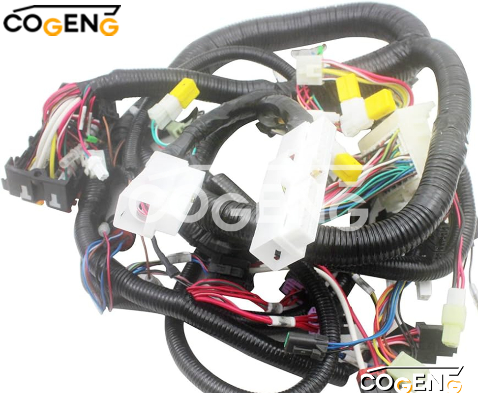 COGENG 0002676 & 0003303 & 0003385 Hitachi Wiring Harness Set | Direct OEM Replacement for EX400-5 EX450-5,Excavator Solenoid Valve | Excavator Pressure Switch | Excavator Revolution Sensor | Excavator Wiring Harness | Excavator Throttle Motor --- COGENG High-Qulity Parts Service GAOGENG Provider,COGENG Hitachi Wiring Kit 0002676/3303/3385 | EX400-5/450-5