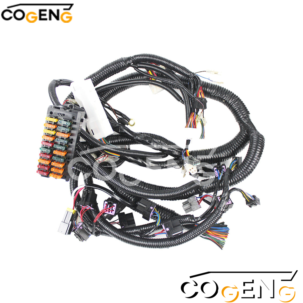 COGENG 0001858 Hitachi Wiring Harness | Direct OEM Replacement for EX220-3 EX200-3,Excavator Solenoid Valve | Excavator Pressure Switch | Excavator Revolution Sensor | Excavator Wiring Harness | Excavator Throttle Motor --- COGENG High-Qulity Parts Service GAOGENG Provider,COGENG 0001858 Hitachi Harness | Main Chassis OEM Loom