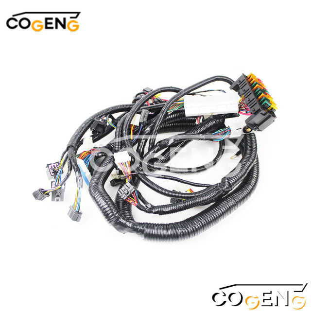 COGENG 0001858 Hitachi Wiring Harness | Direct OEM Replacement for EX220-3 EX200-3,Excavator Solenoid Valve | Excavator Pressure Switch | Excavator Revolution Sensor | Excavator Wiring Harness | Excavator Throttle Motor --- COGENG High-Qulity Parts Service GAOGENG Provider,COGENG 0001858 Hitachi Harness | Main Chassis OEM Loom