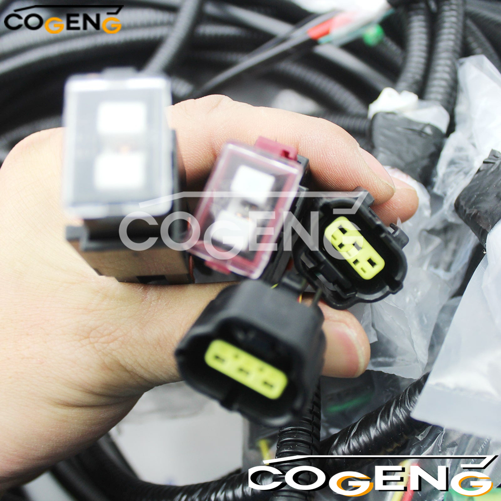 COGENG 0002104  0003779  0003778 Hitachi Wiring Harness Set | Direct OEM Replacement for Hitachi Excavators,Excavator Solenoid Valve | Excavator Pressure Switch | Excavator Revolution Sensor | Excavator Wiring Harness | Excavator Throttle Motor --- COGENG High-Qulity Parts Service GAOGENG Provider,Hitachi Main & Cab Wiring Harness Set | COGENG 0002104 0003779 0003778 | For ZX200-3/ZX210-3/ZX220-3