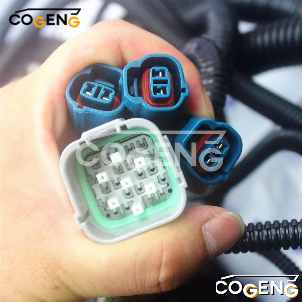COGENG 0005472 Hitachi Wiring Harness | Direct OEM Replacement for ZX240-3 ZX250-3 ZX270-3,Excavator Solenoid Valve | Excavator Pressure Switch | Excavator Revolution Sensor | Excavator Wiring Harness | Excavator Throttle Motor --- COGENG High-Qulity Parts Service GAOGENG Provider,COGENG Hitachi Main Wiring Harness 0005472 for ZX240-3/ZX250-3/ZX270-3 | Direct OEM Replacement