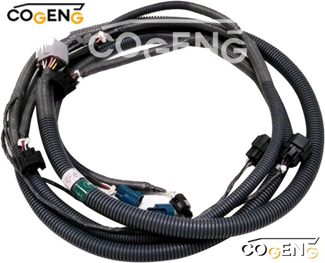 COGENG 0005470 & 0006542 Hitachi Wiring Harness | Direct OEM Replacement for ZAXIS450LC-3 ZAXIS850LC-3,Excavator Solenoid Valve | Excavator Pressure Switch | Excavator Revolution Sensor | Excavator Wiring Harness | Excavator Throttle Motor --- COGENG High-Qulity Parts Service GAOGENG Provider,0005470 Hydraulic Pump Wiring Harness for Hitachi ZAXIS450-3 / ZX470-3 Excavator - COGENG