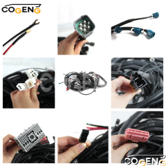 COGENG 4487830 Hitachi Wiring Harness | Direct OEM Replacement for ZX200-1 ZX240-1,Excavator Solenoid Valve | Excavator Pressure Switch | Excavator Revolution Sensor | Excavator Wiring Harness | Excavator Throttle Motor --- COGENG High-Qulity Parts Service GAOGENG Provider,4487830 Hitachi  Wiring Harness  ZX200-1 ZX240-1Hitachi ZX200-1/ZX240-1 Main Wiring Assembly 4487830 | COGENG Premium Quality | IP66 Rated | First Generation Models