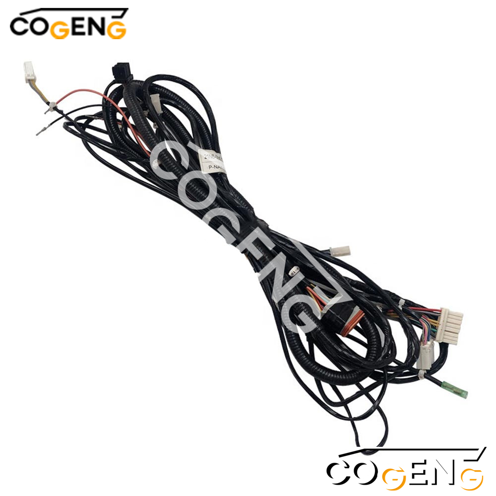 COGENG 21N6-00012 & 21N6-00013 Wiring Harness Kit | Direct OEM Replacement for Hyundai R80-7/R110-7/R150W-7 Excavators,Excavator Solenoid Valve | Excavator Pressure Switch | Excavator Revolution Sensor | Excavator Wiring Harness | Excavator Throttle Motor --- COGENG High-Qulity Parts Service GAOGENG Provider,COGENG OEM-Compatible Dual Main Wiring Harness Kit for Hyundai R80-7/R110-7/R150W-7 Excavators | Replaces 21N6-00012 & 21N6-00013