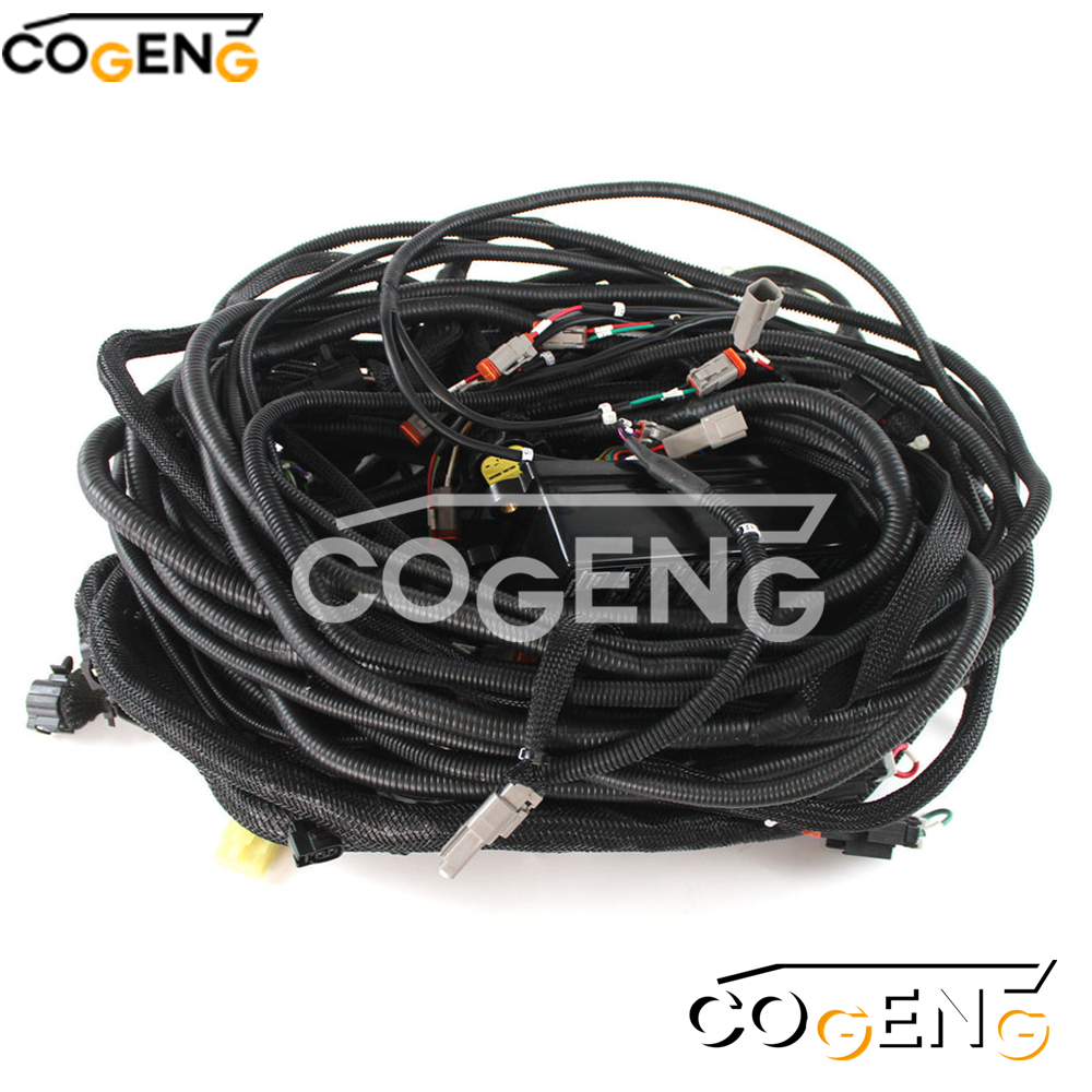 COGENG 21N6-00012 & 21N6-00013 Wiring Harness Kit | Direct OEM Replacement for Hyundai R80-7/R110-7/R150W-7 Excavators,Excavator Solenoid Valve | Excavator Pressure Switch | Excavator Revolution Sensor | Excavator Wiring Harness | Excavator Throttle Motor --- COGENG High-Qulity Parts Service GAOGENG Provider,COGENG OEM-Compatible Dual Main Wiring Harness Kit for Hyundai R80-7/R110-7/R150W-7 Excavators | Replaces 21N6-00012 & 21N6-00013