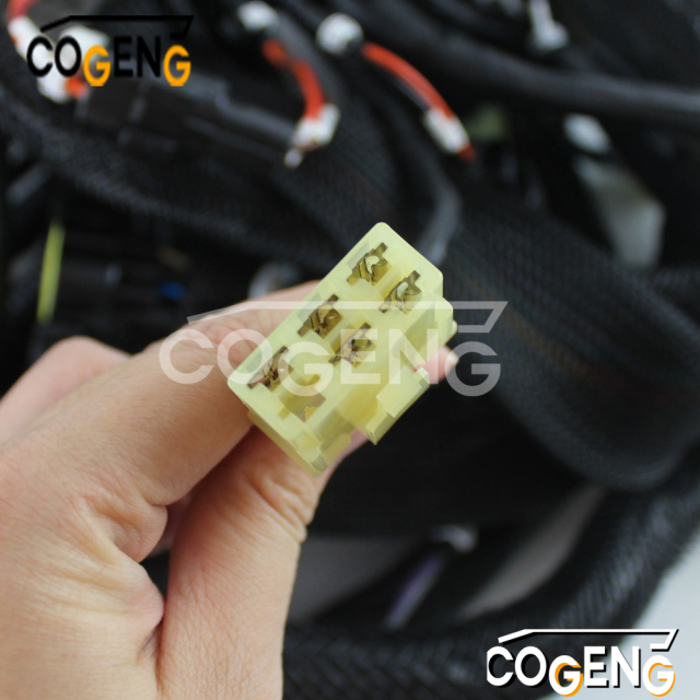 COGENG 21N8-10013 & 21N8-10014 Hyundai Wiring Harness | Direct OEM Replacement for R305LC-7,Excavator Solenoid Valve | Excavator Pressure Switch | Excavator Revolution Sensor | Excavator Wiring Harness | Excavator Throttle Motor --- COGENG High-Qulity Parts Service GAOGENG Provider,COGENG 21N8-10013 & 10014 Modern Wire Harness Assembly | Specialized in the treatment of short circuit/signal interruption of R305LC-7 | Universal model for 2008-2015