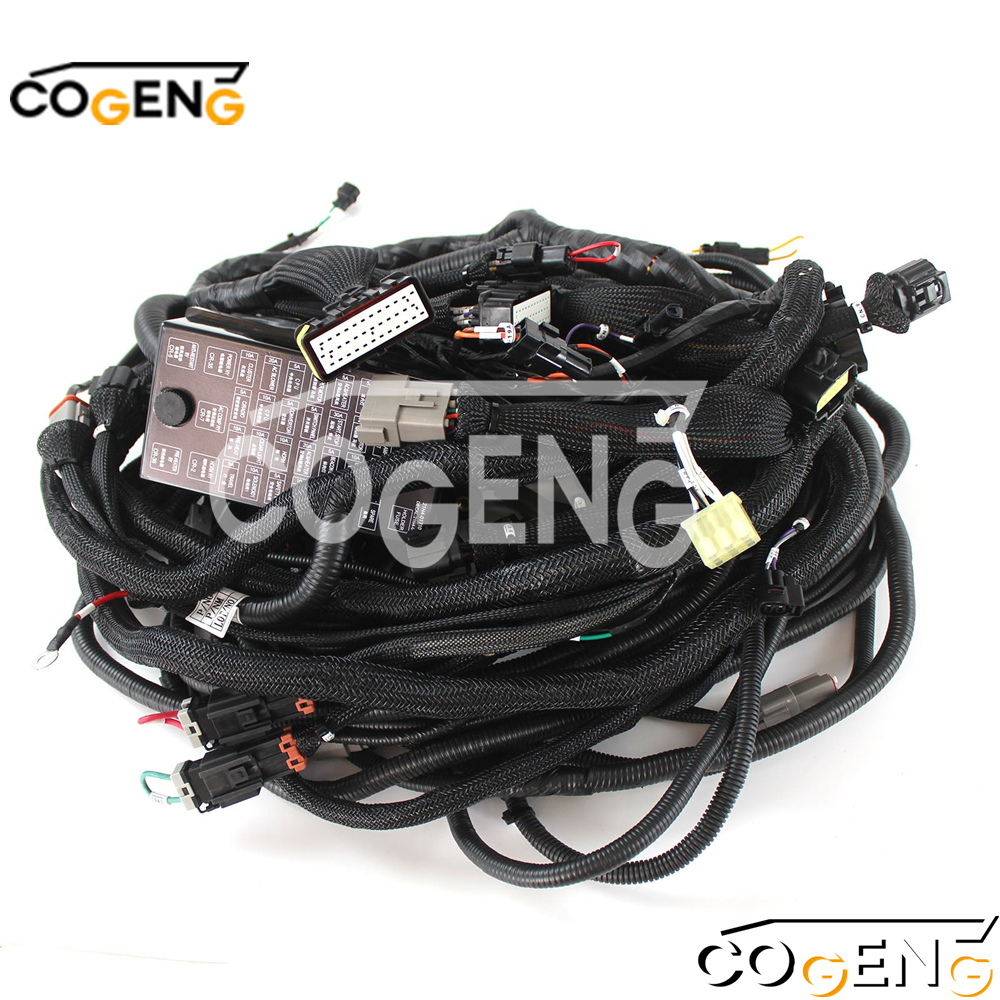 COGENG 21N8-11041 21N8-11042 21N8-11043 Hyundai Wiring Harness | Direct OEM Replacement for R305LC-7,Excavator Solenoid Valve | Excavator Pressure Switch | Excavator Revolution Sensor | Excavator Wiring Harness | Excavator Throttle Motor --- COGENG High-Qulity Parts Service GAOGENG Provider,COGENG OEM-Compatible Triple Wiring Harness Set for Hyundai R305LC-7 Excavators | Replaces 21N8-11041, 21N8-11042, 21N8-11043