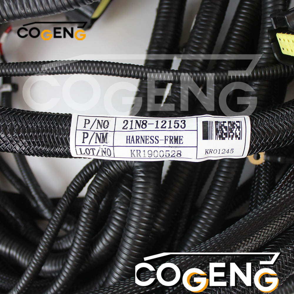 COGENG 21N8-1252 & 21N8-1253 Hyundai Wiring Harness | Direct OEM Replacement for R305LC-7 R210LC-7,Excavator Solenoid Valve | Excavator Pressure Switch | Excavator Revolution Sensor | Excavator Wiring Harness | Excavator Throttle Motor --- COGENG High-Qulity Parts Service GAOGENG Provider,Hyundai Wiring Harness 21N8-1252 & 21N8-1253 for R210LC-7/R305LC-7 Excavators | OEM Quality
