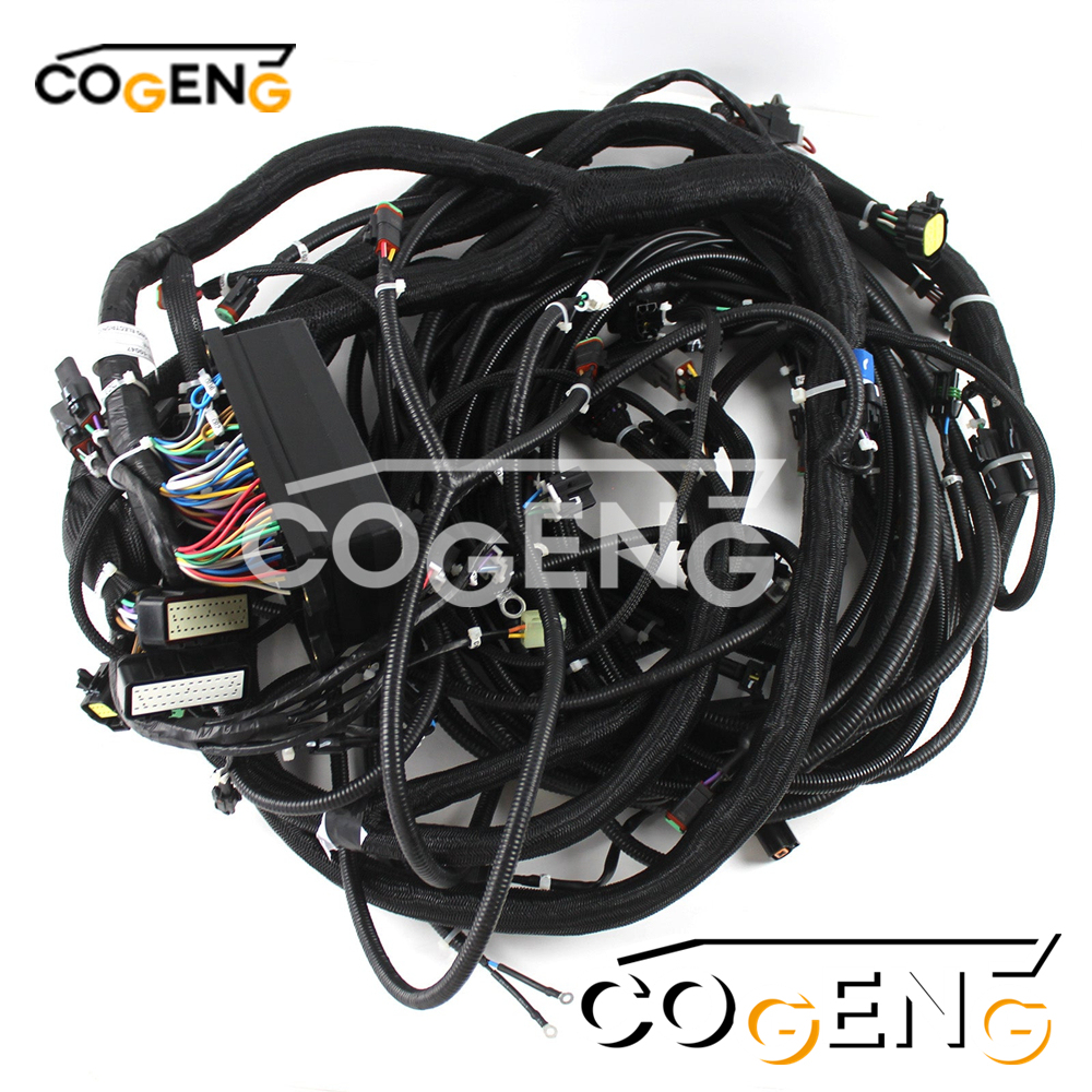 COGENG 21NB-10040 & 21NB-10041 & 21NB-10042 & 21NB-10043 & 21NB-10046 & 21NB-10047 Hyundai Wiring Harness Set | Direct OEM Replacement for R455LC-7,Excavator Solenoid Valve | Excavator Pressure Switch | Excavator Revolution Sensor | Excavator Wiring Harness | Excavator Throttle Motor --- COGENG High-Qulity Parts Service GAOGENG Provider,COGENG Hyundai Complete Wiring Harness Set for R455LC-7 | 6-Piece Electrical System | P/N: 21NB-10040 to 21NB-10047 | OEM Replacement