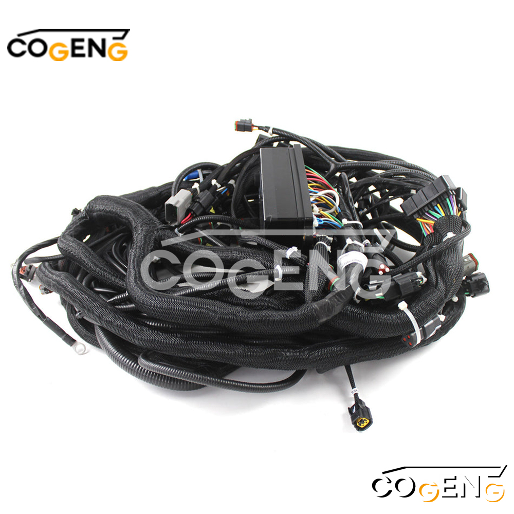 COGENG 21N6-00012 & 21N6-00013 Wiring Harness Kit | Direct OEM Replacement for Hyundai R80-7/R110-7/R150W-7 Excavators,Excavator Solenoid Valve | Excavator Pressure Switch | Excavator Revolution Sensor | Excavator Wiring Harness | Excavator Throttle Motor --- COGENG High-Qulity Parts Service GAOGENG Provider,COGENG OEM-Compatible Dual Main Wiring Harness Kit for Hyundai R80-7/R110-7/R150W-7 Excavators | Replaces 21N6-00012 & 21N6-00013