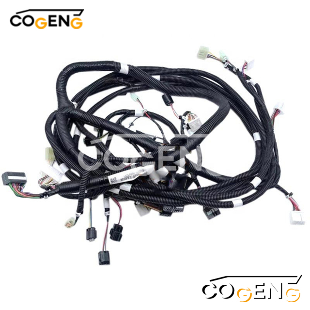 COGENG 2530-1608 2530-1608A 2530-1608B Wiring Harness | Direct OEM Replacement for Doosan DH130LC-V DH220LC-V SOLAR 220LC-V 220LL,Excavator Solenoid Valve | Excavator Pressure Switch | Excavator Revolution Sensor | Excavator Wiring Harness | Excavator Throttle Motor --- COGENG High-Qulity Parts Service GAOGENG Provider,COGENG OEM-Compatible Main Wiring Harness Set for Doosan DH130LC-V / DH220LC-V / SOLAR 220LC-V Excavators | Replaces 2530-1608, 2530-1608A, 2530-1608B