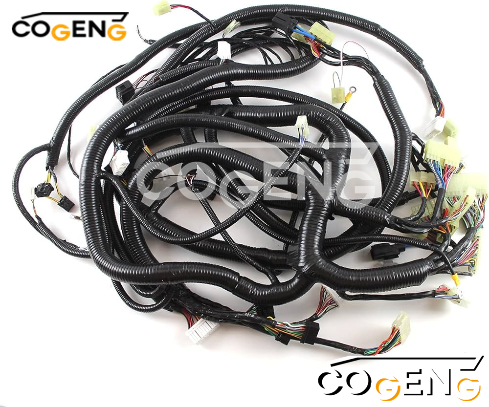 COGENG K1001371G 310207-00417B 310207-00417C 310207-03191 310207-03191A Doosan Wiring Harness Set | OEM-Compatible for DX180/DX225 Excavators,Excavator Solenoid Valve | Excavator Pressure Switch | Excavator Revolution Sensor | Excavator Wiring Harness | Excavator Throttle Motor --- COGENG High-Qulity Parts Service GAOGENG Provider,COGENG High-Reliability Electrical Control Harness | Cross-Reference K1001371G, 310207-00417C, 310207-03191A Doosan