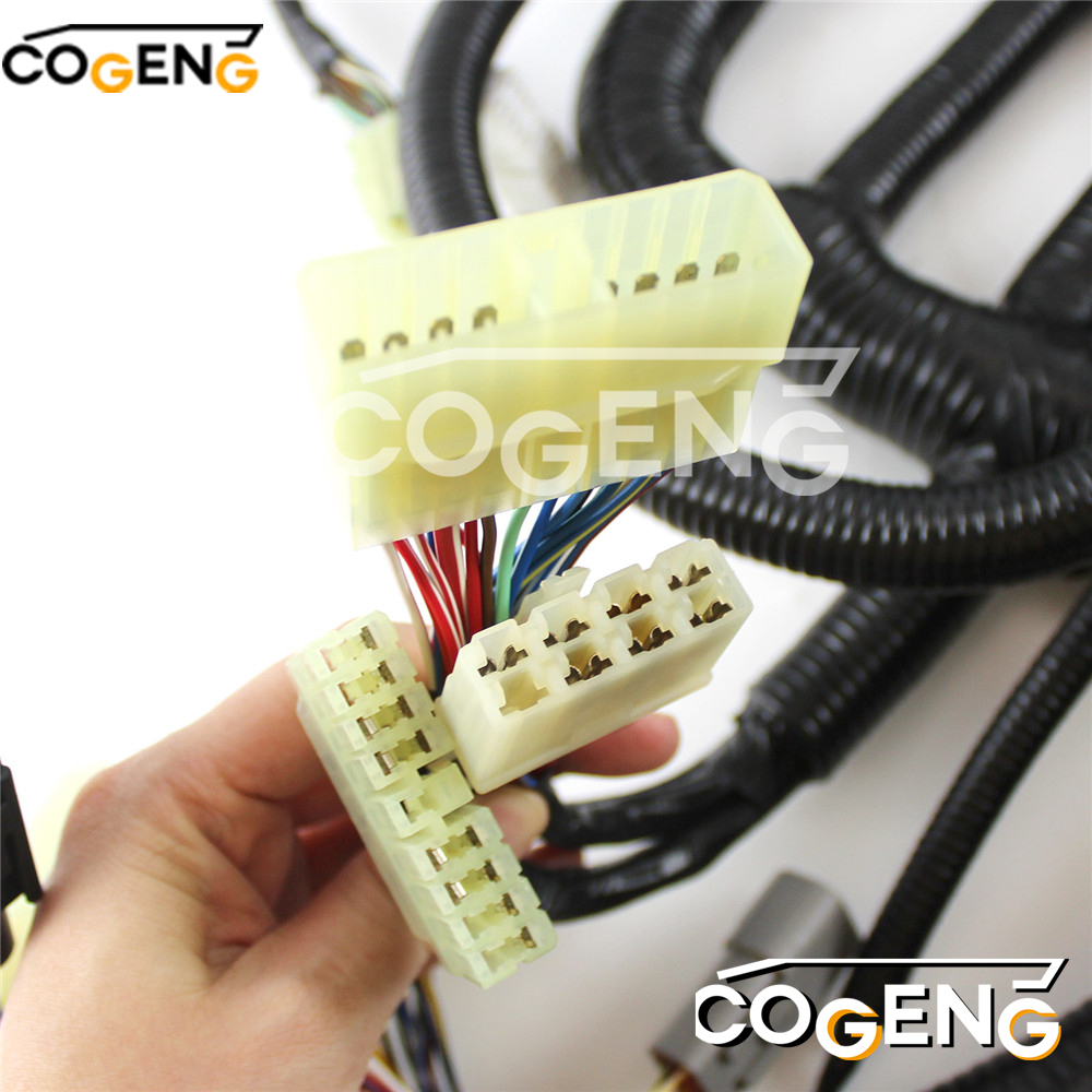 COGENG K1001371G 310207-00417B 310207-00417C 310207-03191 310207-03191A Doosan Wiring Harness Set | OEM-Compatible for DX180/DX225 Excavators,Excavator Solenoid Valve | Excavator Pressure Switch | Excavator Revolution Sensor | Excavator Wiring Harness | Excavator Throttle Motor --- COGENG High-Qulity Parts Service GAOGENG Provider,COGENG High-Reliability Electrical Control Harness | Cross-Reference K1001371G, 310207-00417C, 310207-03191A Doosan