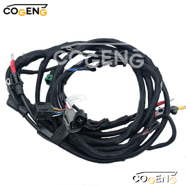 COGENG K1026359A 310207-01131 310207-02824 310207-02824B Doosan Wiring Harness Set | OEM-Compatible for DX300/DX340 Excavators,Excavator Solenoid Valve | Excavator Pressure Switch | Excavator Revolution Sensor | Excavator Wiring Harness | Excavator Throttle Motor --- COGENG High-Qulity Parts Service GAOGENG Provider,COGENG Heavy-Duty Main Wiring Harness Set for Doosan DX300 / DX340 Excavators | Direct OEM Replacement for K1026359A & 310207 Series