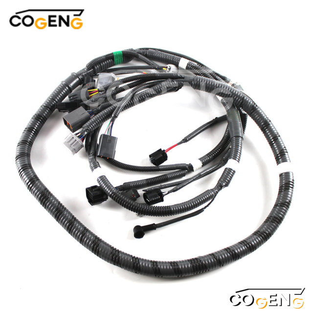 COGENG K1026359A 310207-01131 310207-02824 310207-02824B Doosan Wiring Harness Set | OEM-Compatible for DX300/DX340 Excavators,Excavator Solenoid Valve | Excavator Pressure Switch | Excavator Revolution Sensor | Excavator Wiring Harness | Excavator Throttle Motor --- COGENG High-Qulity Parts Service GAOGENG Provider,COGENG Heavy-Duty Main Wiring Harness Set for Doosan DX300 / DX340 Excavators | Direct OEM Replacement for K1026359A & 310207 Series