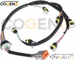 COGENG 222-5917 Caterpillar Wiring Harness | OEM-Compatible for CAT Excavators and Loaders,Excavator Solenoid Valve | Excavator Pressure Switch | Excavator Revolution Sensor | Excavator Wiring Harness | Excavator Throttle Motor --- COGENG High-Qulity Parts Service GAOGENG Provider,COGENG Universal Main Wiring Harness for Caterpillar 300D Series Excavators | Replaces OEM 222-5917