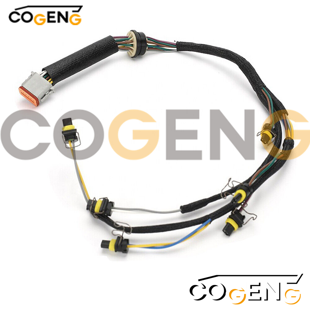 COGENG 222-5917 Caterpillar Wiring Harness | OEM-Compatible for CAT Excavators and Loaders,Excavator Solenoid Valve | Excavator Pressure Switch | Excavator Revolution Sensor | Excavator Wiring Harness | Excavator Throttle Motor --- COGENG High-Qulity Parts Service GAOGENG Provider,COGENG Universal Main Wiring Harness for Caterpillar 300D Series Excavators | Replaces OEM 222-5917