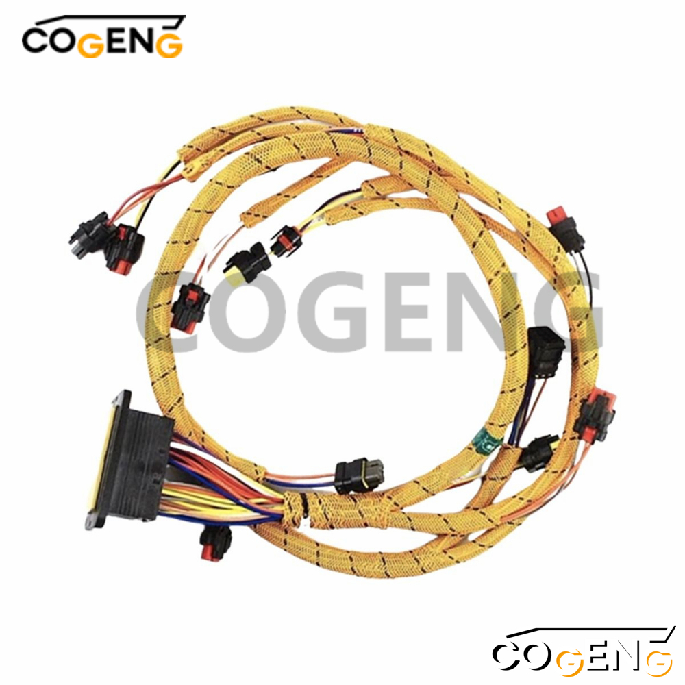 COGENG 310-9688 & 519-3844 Caterpillar Wiring Harness Set | OEM-Compatible for CAT Excavators and Loaders,Excavator Solenoid Valve | Excavator Pressure Switch | Excavator Revolution Sensor | Excavator Wiring Harness | Excavator Throttle Motor --- COGENG High-Qulity Parts Service GAOGENG Provider,COGENG Universal Main Wiring Harness for Caterpillar D-Series Excavators | Replaces 310-9688 & 519-3844