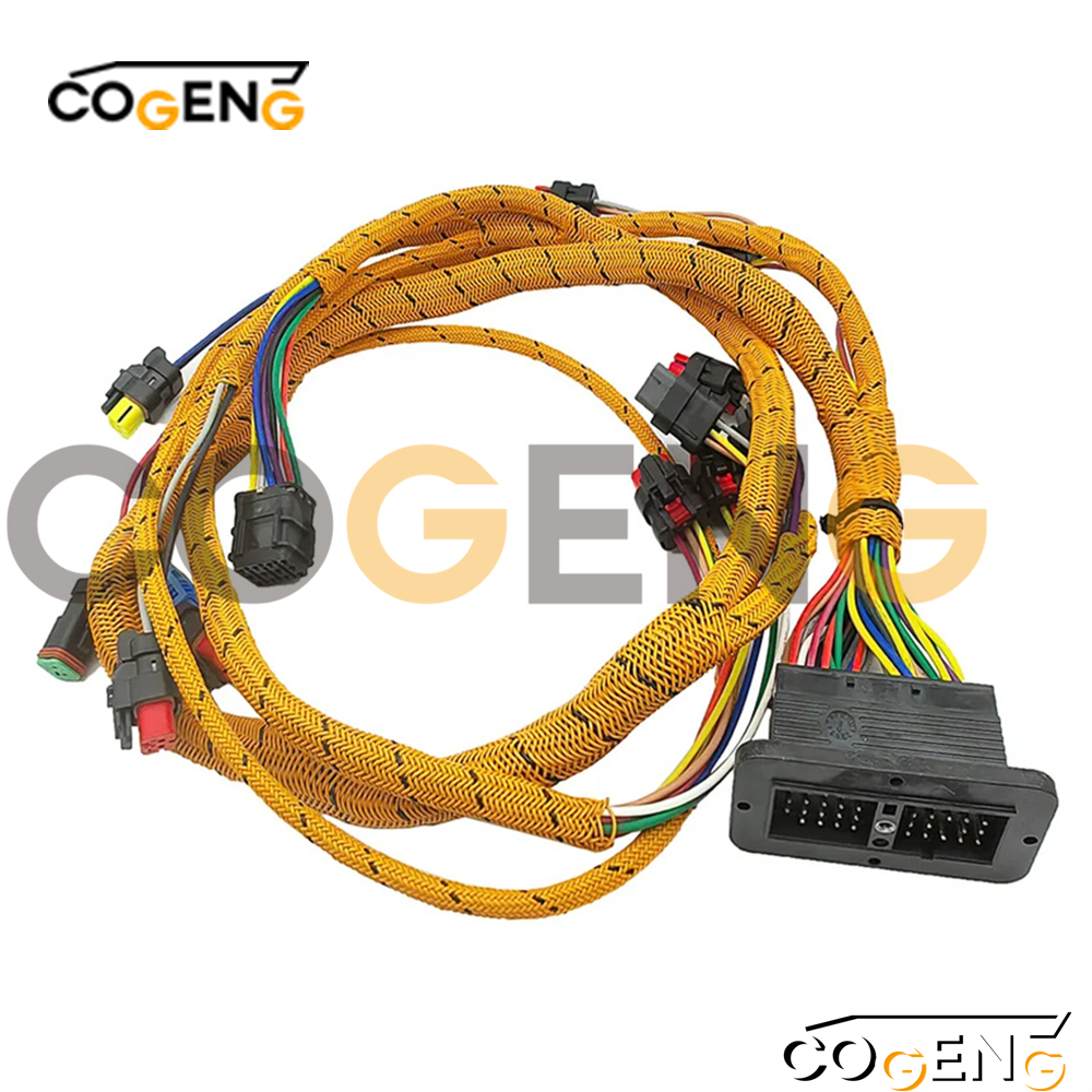 COGENG 310-9688 & 519-3844 Caterpillar Wiring Harness Set | OEM-Compatible for CAT Excavators and Loaders,Excavator Solenoid Valve | Excavator Pressure Switch | Excavator Revolution Sensor | Excavator Wiring Harness | Excavator Throttle Motor --- COGENG High-Qulity Parts Service GAOGENG Provider,COGENG Universal Main Wiring Harness for Caterpillar D-Series Excavators | Replaces 310-9688 & 519-3844
