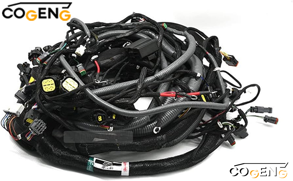 COGENG 201-06-73551 & 201-06-73552 Komatsu Wiring Harness Set | OEM-Compatible for PC400/PC450 Excavators,Excavator Solenoid Valve | Excavator Pressure Switch | Excavator Revolution Sensor | Excavator Wiring Harness | Excavator Throttle Motor --- COGENG High-Qulity Parts Service GAOGENG Provider,COGENG Compact Series Main Wiring Harness for Komatsu PC60-7/PC70-7 Family | Replaces 201-06-73551 & 201-06-73552