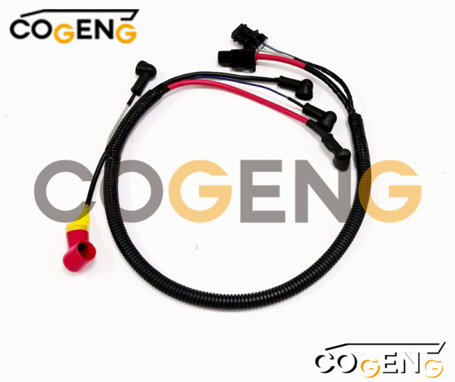 COGENG OEM-Compatible Wiring Harness Set for Komatsu Excavators | Replaces 203-06-71141 & 203-06-71142,Excavator Solenoid Valve | Excavator Pressure Switch | Excavator Revolution Sensor | Excavator Wiring Harness | Excavator Throttle Motor --- COGENG High-Qulity Parts Service GAOGENG Provider,COGENG Industrial-Grade Wiring Harness Assembly for Komatsu PC130-7K | Durable 203-06-71142 Series