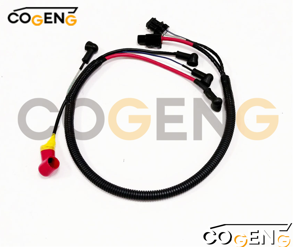 COGENG OEM-Compatible Wiring Harness Set for Komatsu Excavators | Replaces 203-06-71141 & 203-06-71142,Excavator Solenoid Valve | Excavator Pressure Switch | Excavator Revolution Sensor | Excavator Wiring Harness | Excavator Throttle Motor --- COGENG High-Qulity Parts Service GAOGENG Provider,COGENG Industrial-Grade Wiring Harness Assembly for Komatsu PC130-7K | Durable 203-06-71142 Series