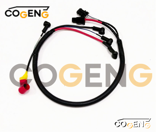 COGENG OEM-Compatible Wiring Harness Set for Komatsu Excavators | Replaces 203-06-71141 & 203-06-71142,Excavator Solenoid Valve | Excavator Pressure Switch | Excavator Revolution Sensor | Excavator Wiring Harness | Excavator Throttle Motor --- COGENG High-Qulity Parts Service GAOGENG Provider,COGENG Industrial-Grade Wiring Harness Assembly for Komatsu PC130-7K | Durable 203-06-71142 Series