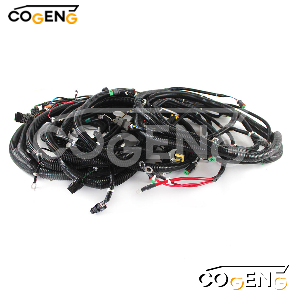 COGENG OEM-Compatible Wiring Harness Set for Komatsu Excavators | Replaces 203-06-71711 & 203-06-71712,Excavator Solenoid Valve | Excavator Pressure Switch | Excavator Revolution Sensor | Excavator Wiring Harness | Excavator Throttle Motor --- COGENG High-Qulity Parts Service GAOGENG Provider,COGENG Heavy-Duty Main Wiring Harness (203-06-71712) | Precision-Fit for Komatsu PC130-7 Excavator