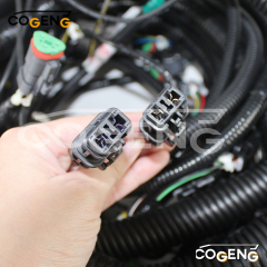 COGENG OEM-Compatible Wiring Harness Set for Komatsu Excavators | Replaces 203-06-71711 & 203-06-71712,Excavator Solenoid Valve | Excavator Pressure Switch | Excavator Revolution Sensor | Excavator Wiring Harness | Excavator Throttle Motor --- COGENG High-Qulity Parts Service GAOGENG Provider,COGENG Heavy-Duty Main Wiring Harness (203-06-71712) | Precision-Fit for Komatsu PC130-7 Excavator