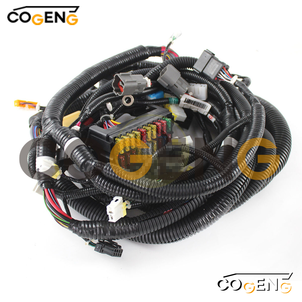 COGENG OEM-Compatible Wiring Harness for Komatsu PC200/PC210 Excavators | Replaces 207-06-71570,Excavator Solenoid Valve | Excavator Pressure Switch | Excavator Revolution Sensor | Excavator Wiring Harness | Excavator Throttle Motor --- COGENG High-Qulity Parts Service GAOGENG Provider,COGENG Heavy-Duty Main Wiring Harness for Komatsu PC300-7 Excavators | Replaces OEM 207-06-71570