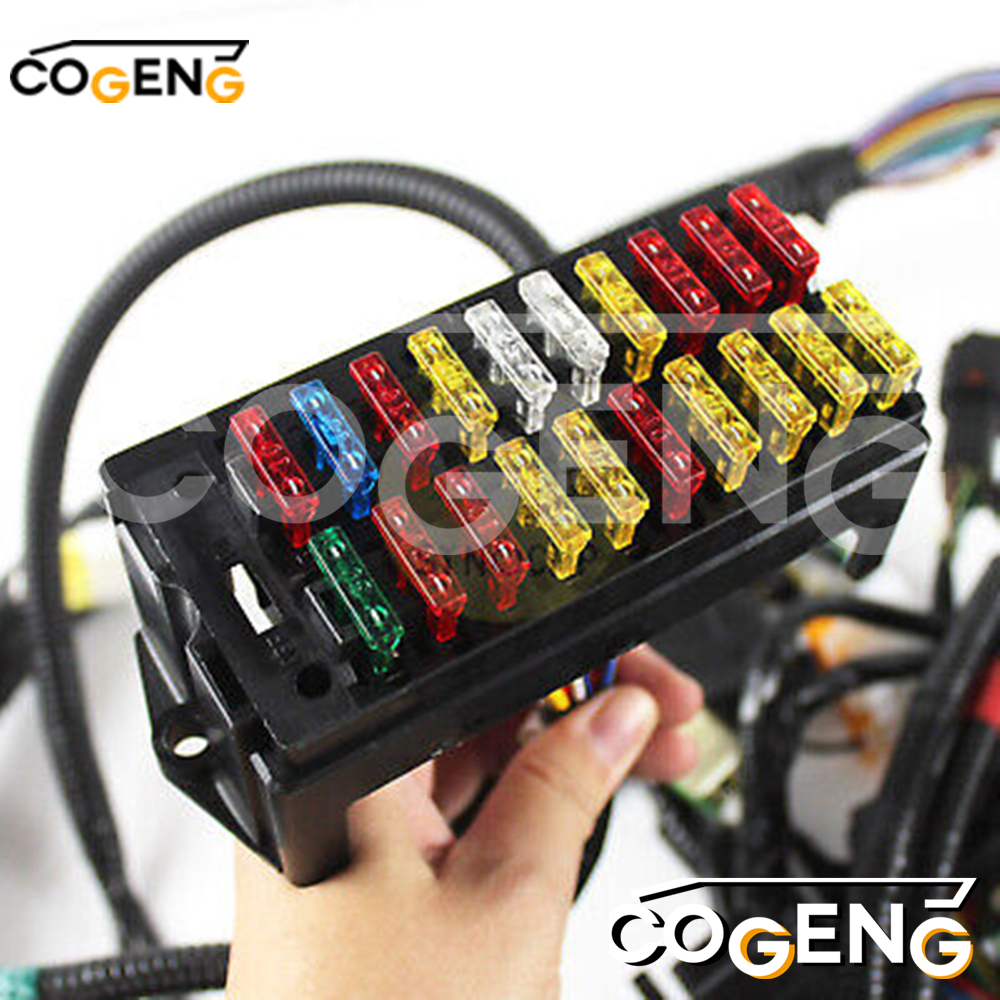 COGENG OEM-Compatible Wiring Harness for Komatsu PC200/PC210 Excavators | Replaces 207-06-71570,Excavator Solenoid Valve | Excavator Pressure Switch | Excavator Revolution Sensor | Excavator Wiring Harness | Excavator Throttle Motor --- COGENG High-Qulity Parts Service GAOGENG Provider,COGENG Heavy-Duty Main Wiring Harness for Komatsu PC300-7 Excavators | Replaces OEM 207-06-71570