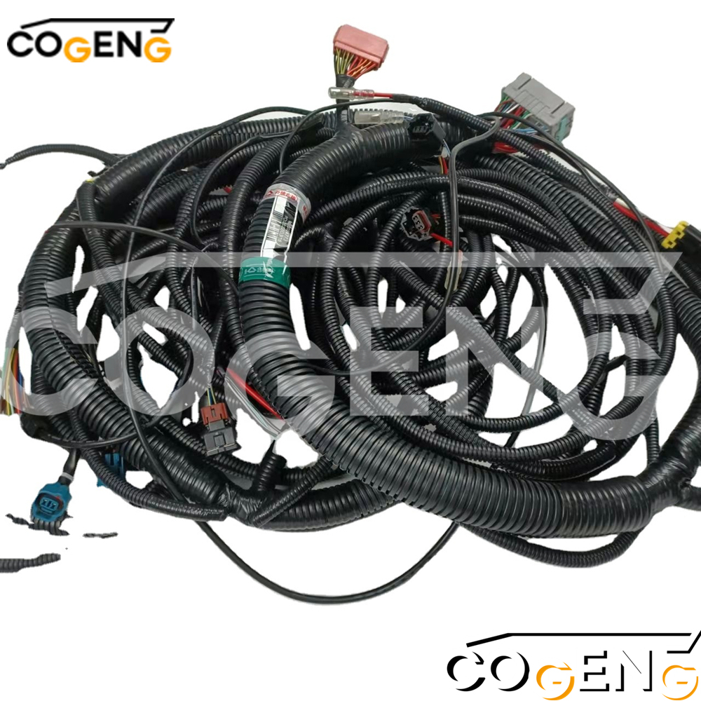 COGENG OEM-Compatible Wiring Harness for Komatsu PC130/PC138 Excavators | Replaces 207-06-75111,Excavator Solenoid Valve | Excavator Pressure Switch | Excavator Revolution Sensor | Excavator Wiring Harness | Excavator Throttle Motor --- COGENG High-Qulity Parts Service GAOGENG Provider,COGENG Ultra-Durable Integrated Wiring Harness (P/N 207-06-75111) for Komatsu PC300-7E0 Excavator