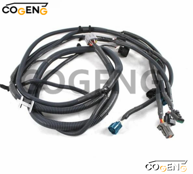 COGENG OEM-Compatible Wiring Harness Set for Hitachi Equipment | Replaces 4681837 & 4449447,Excavator Solenoid Valve | Excavator Pressure Switch | Excavator Revolution Sensor | Excavator Wiring Harness | Excavator Throttle Motor --- COGENG High-Qulity Parts Service GAOGENG Provider,COGENG Industrial-Grade Hydraulic Pump Harness | Extreme Durability Wiring for Hitachi ZX200-3 ZX240-3